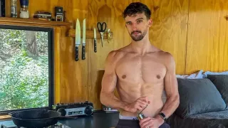 Champion Gymnast Heath Thorpe Makes Waves in Rainbow Speedo